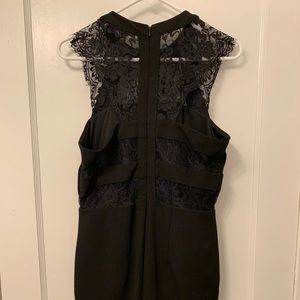 Express Sheer Lace Cocktail Dress